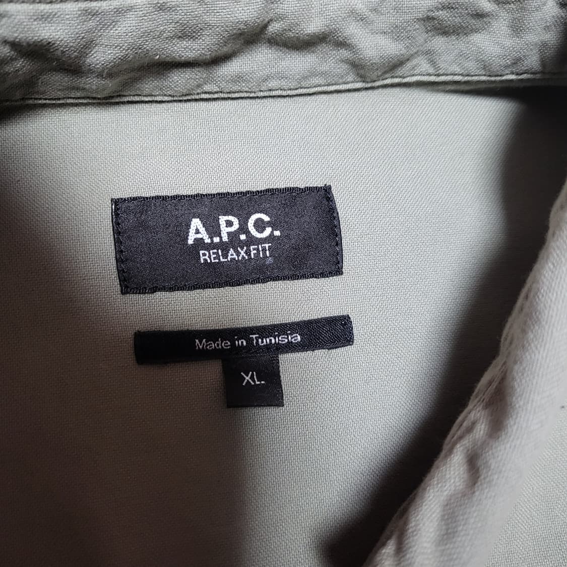 (XL) 25ss 새상품 APC 마테오로고셔츠 아페쎄 상품이미지5