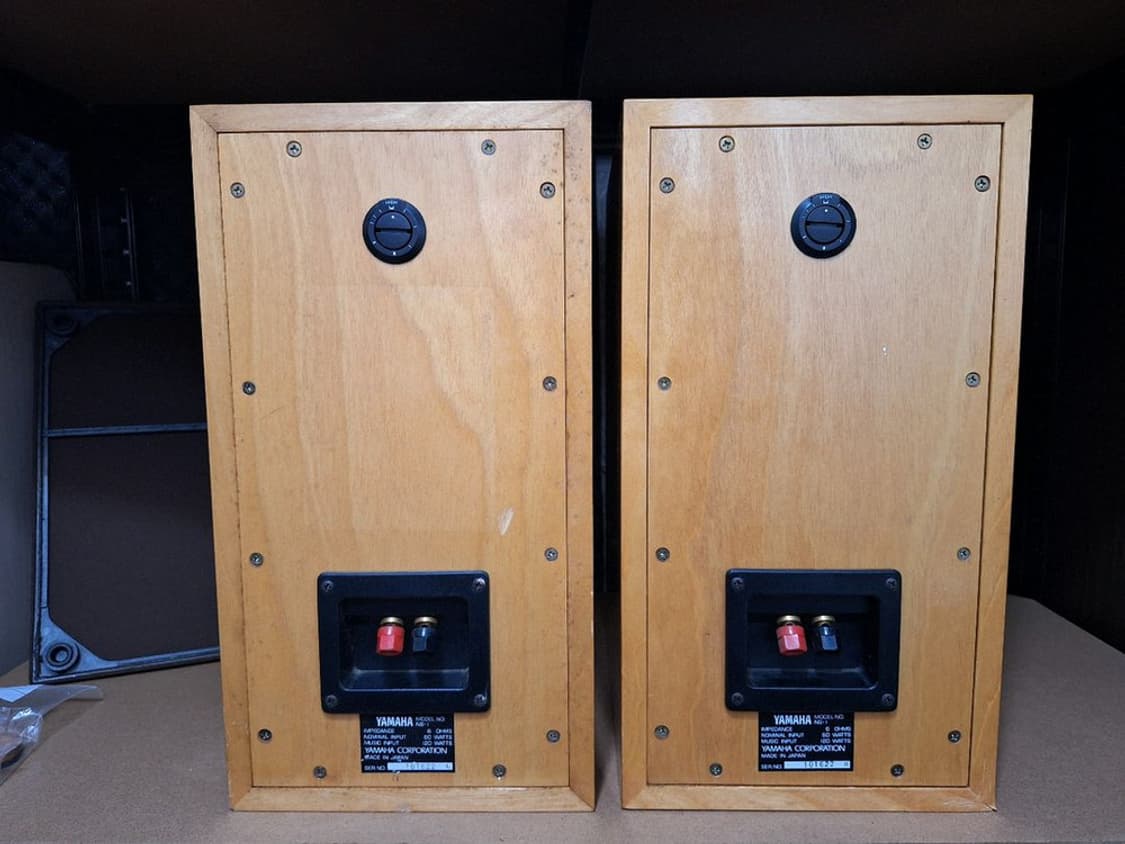 인슐레이터 포함/야마하 NS-1 알리코 스피커 빈티지 레트로 가게 매장  상품이미지5