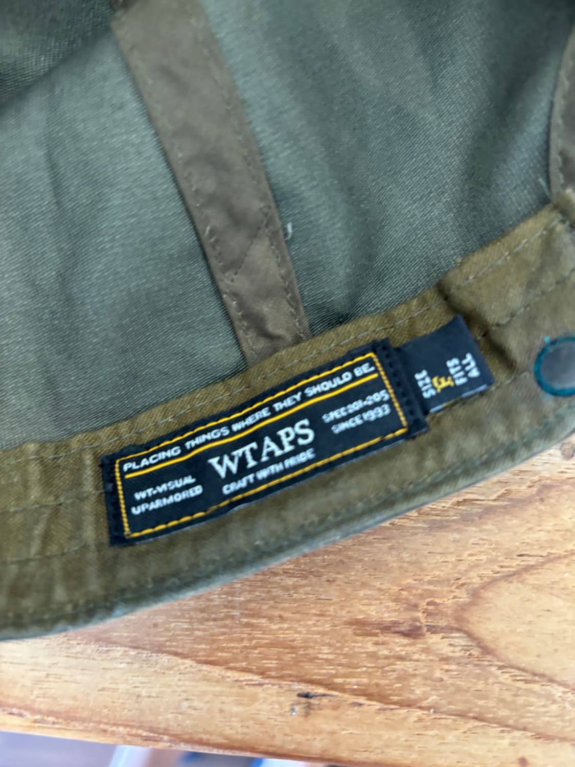 Wtaps a-3 mecanic cap 상품이미지3