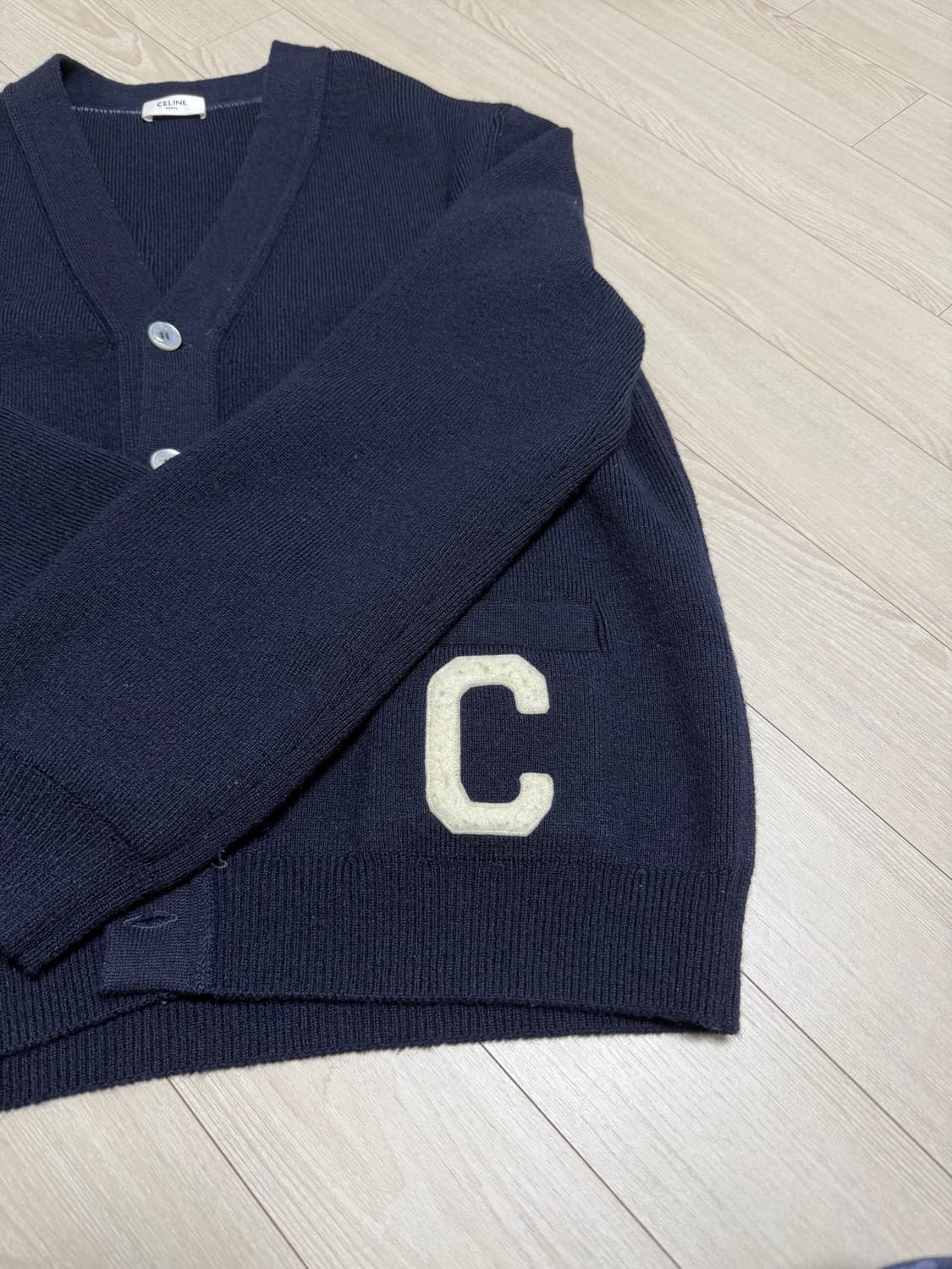 셀린느 울 컬리지 가디건 상품이미지2