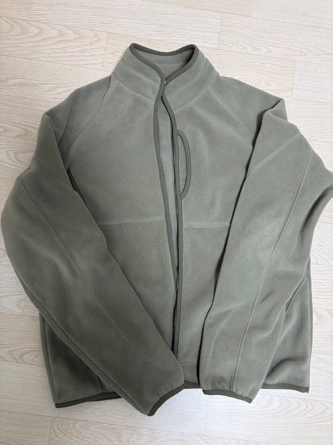 무탠다드 시티 레저 스트럭처드 폴라 플리스 머드 베이지 L 상품이미지1