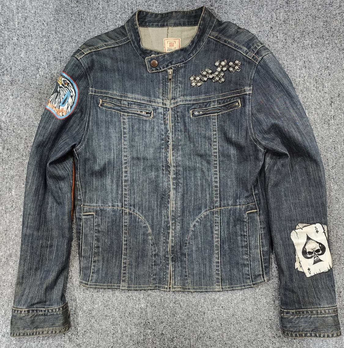 EIGENPOST 바람의검심 커스텀 빈티지 데님자켓 XL 상품이미지2