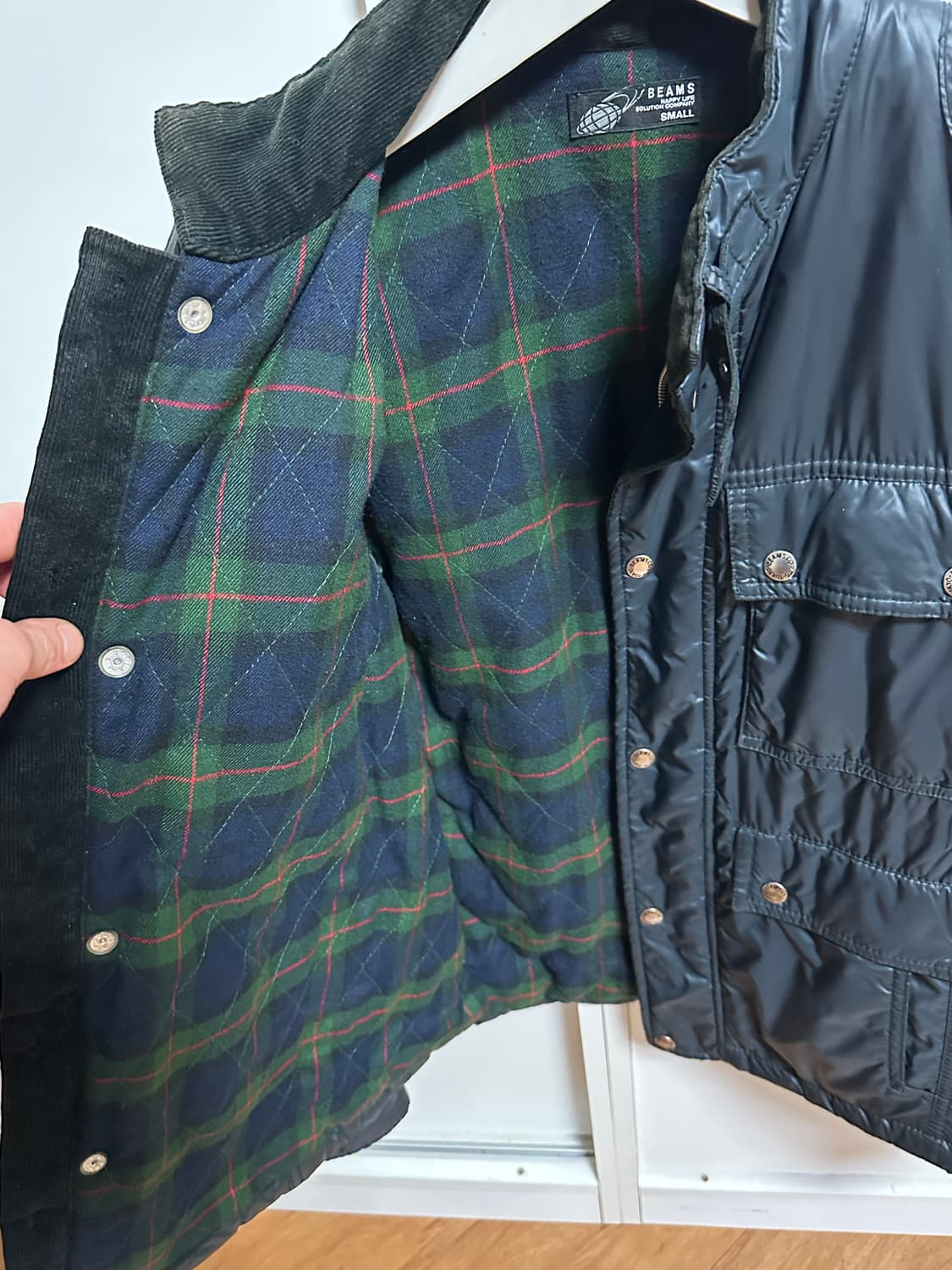 빔즈 쿼드포켓 투웨이 바이커 자켓 S 상품이미지3