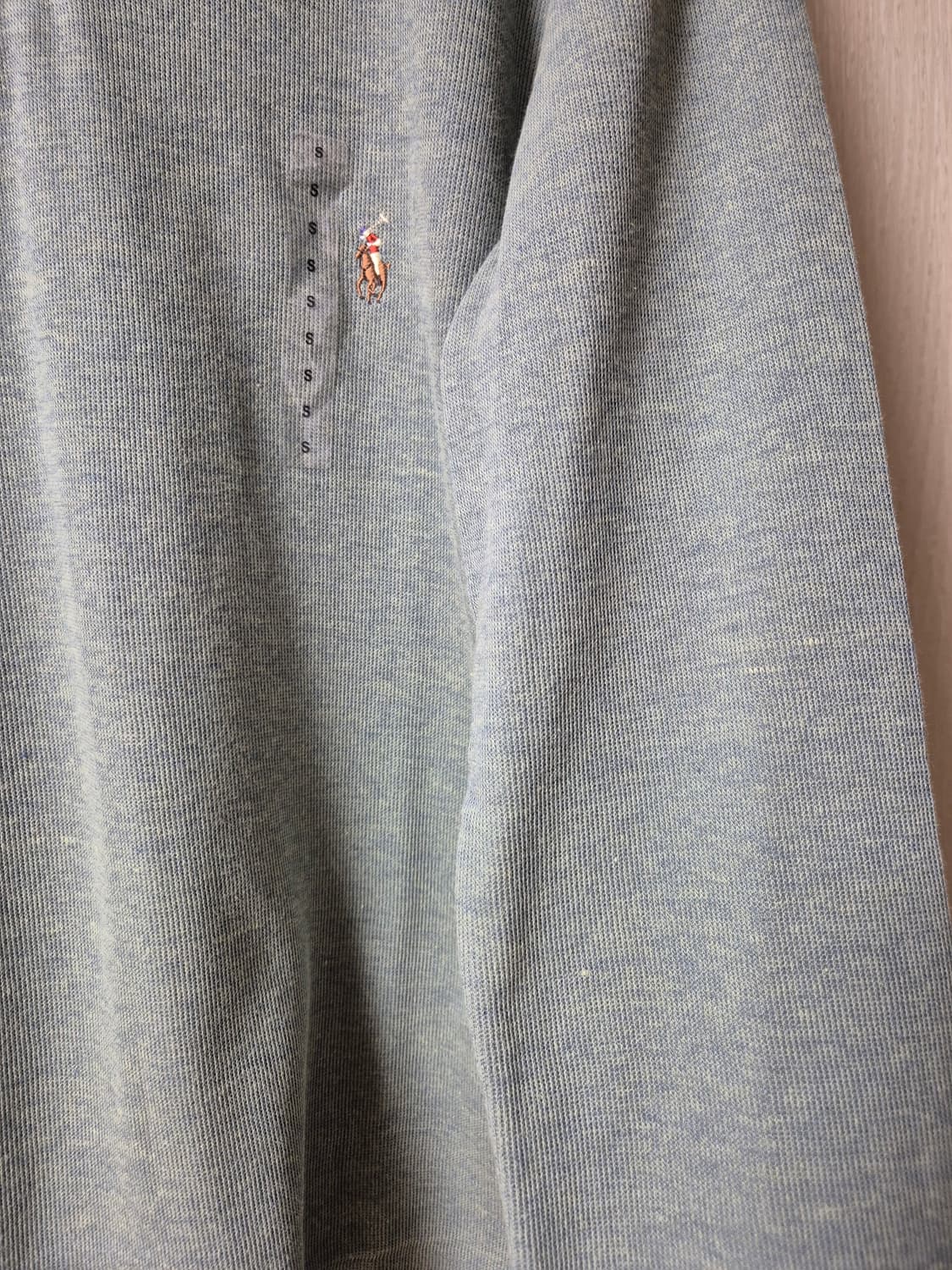 정품 (새제품) 폴로 랄프로렌 반집업 코튼 니트 스웨터 S 상품이미지5