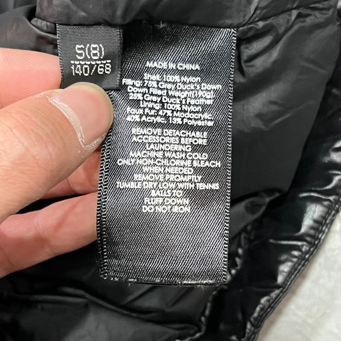  RLX 글로시 패딩 y14563 상품이미지7