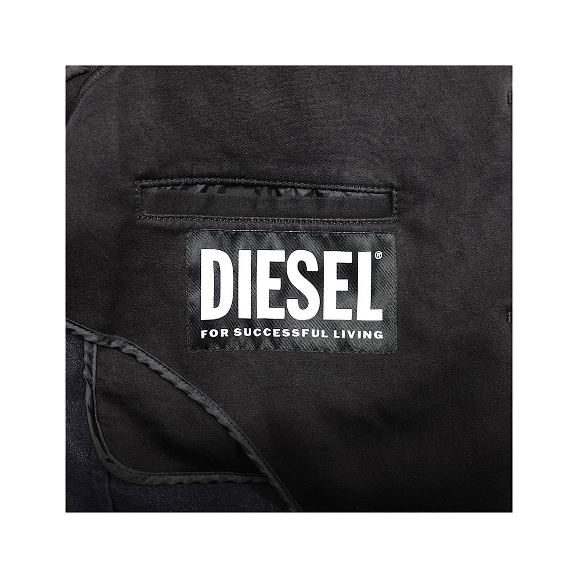 DIESEL 디젤 블랙 코튼 유틸리티 워크 자켓,S 상품이미지8