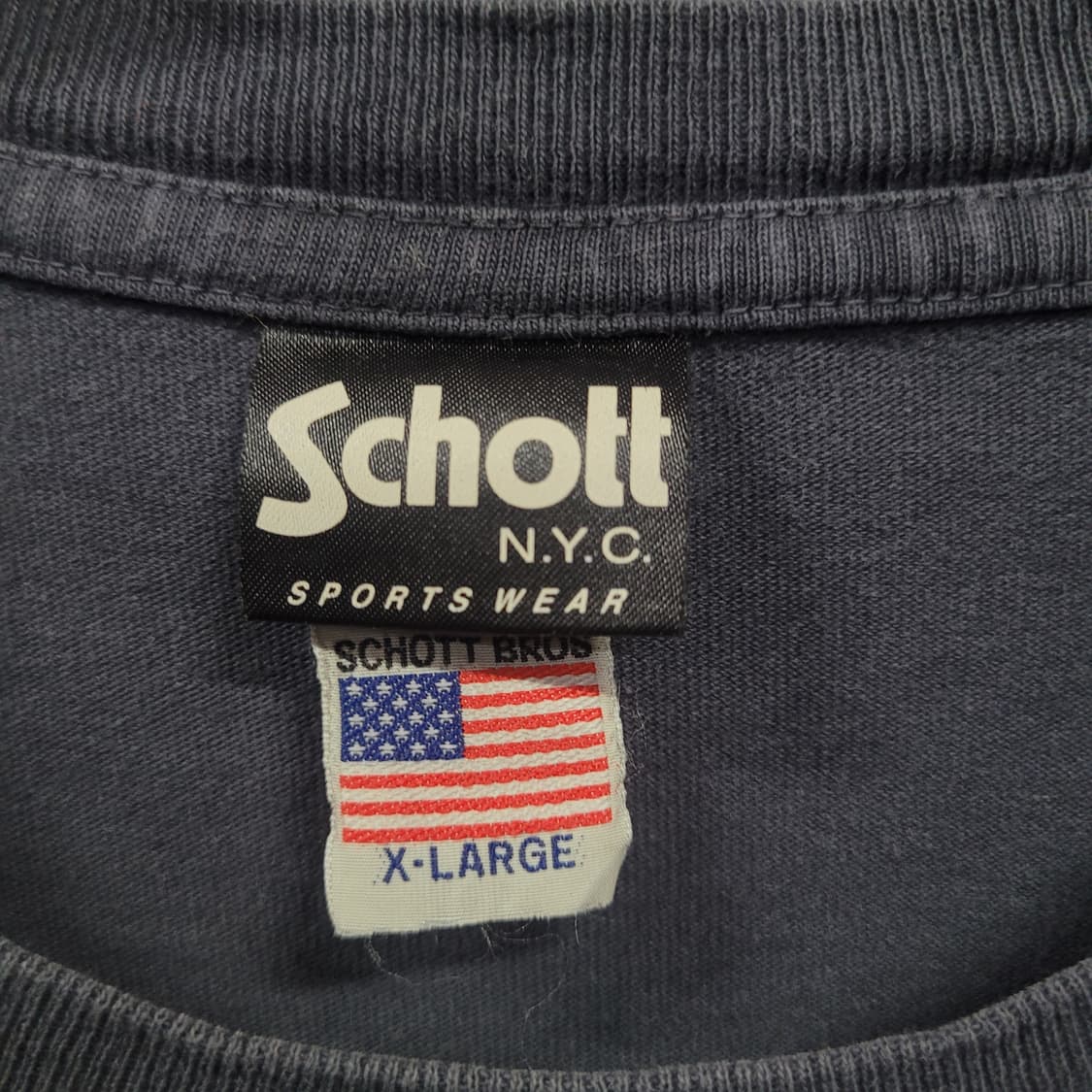 Schott NYC 아카이브 초빈티지 셔츠 상품이미지7