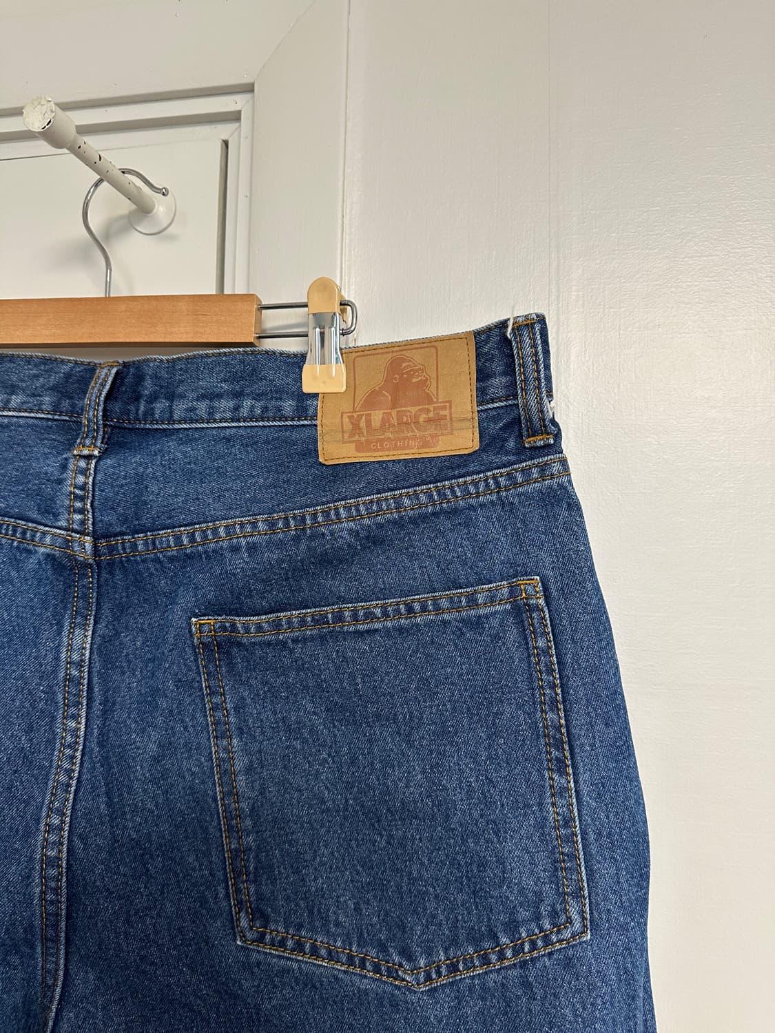 엑스라지 에일리언 카펜터 데님 쇼츠 자수 반바지 버뮤다팬츠 XLARGE 상품이미지5