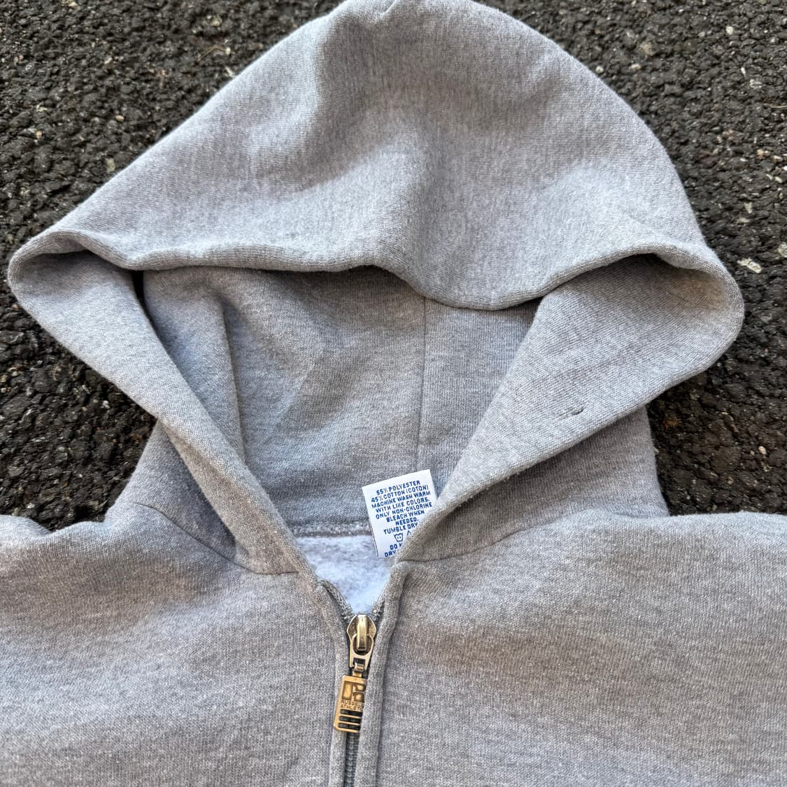 90s 빈티지 러셀 애슬레틱 후드집업 L 상품이미지3