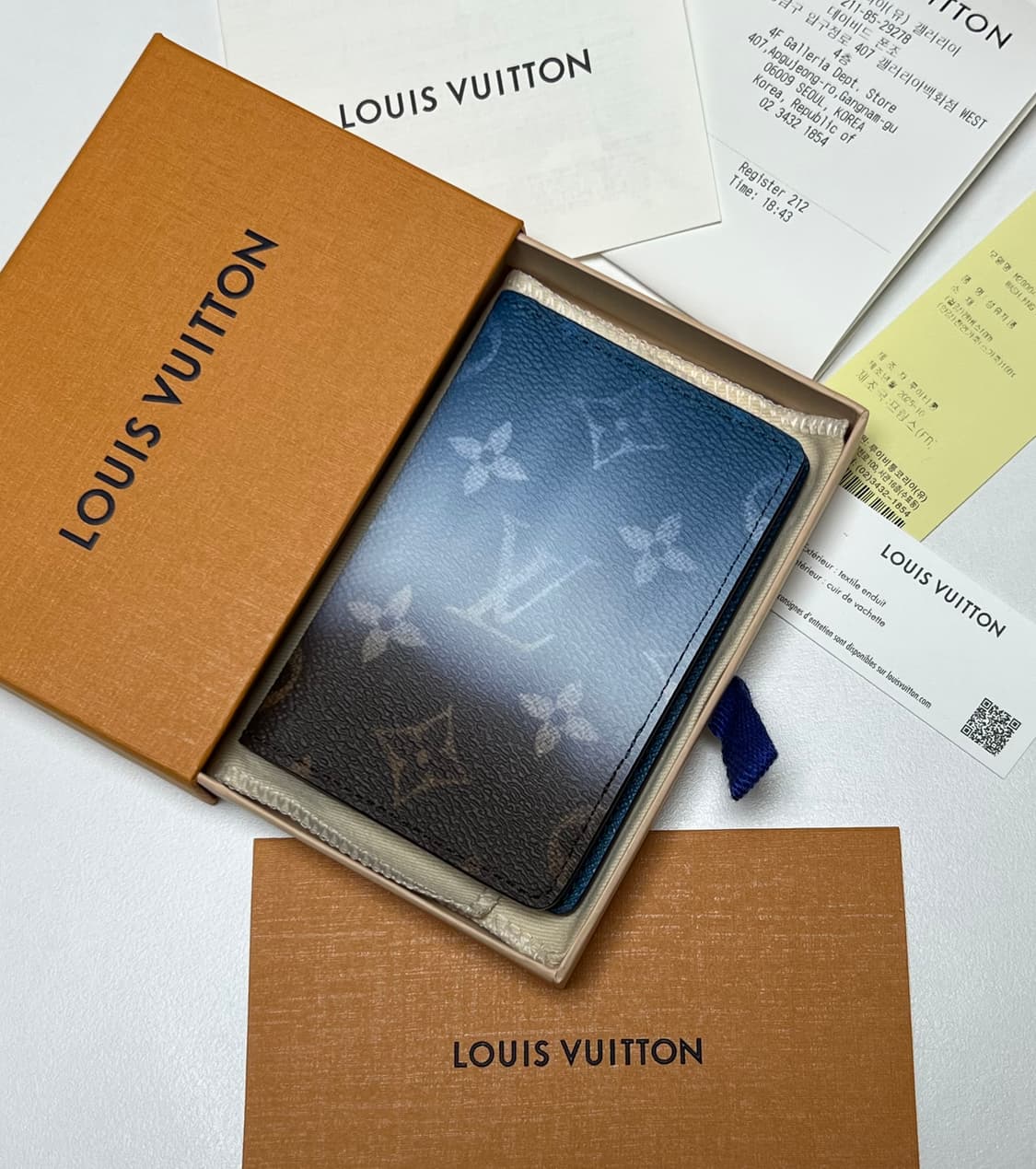 [정품] 2월6일 신상 새상품 루이비통 오거나이저 블루 상품이미지1