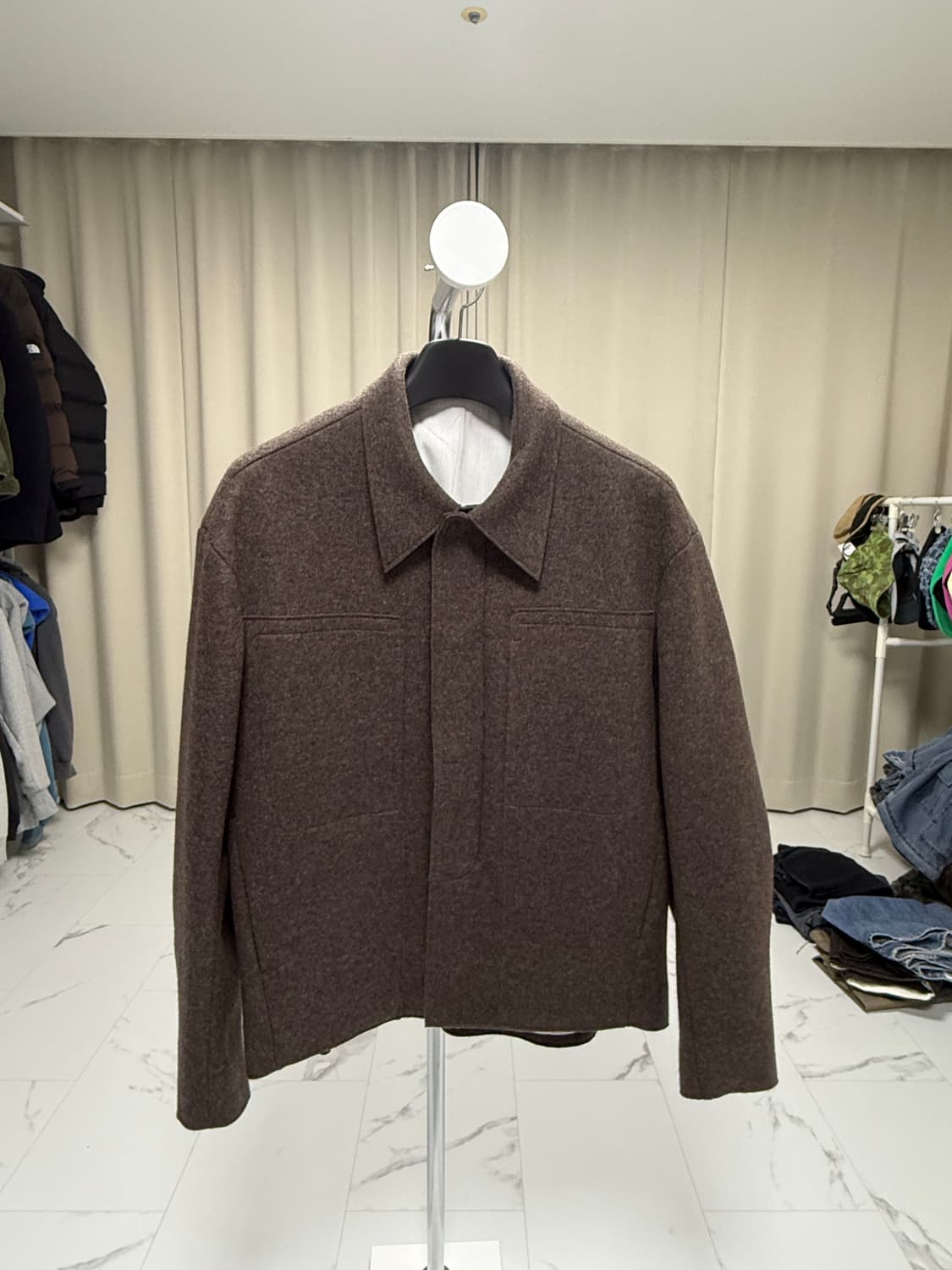 쿠어 울 블루종 L 상품이미지1