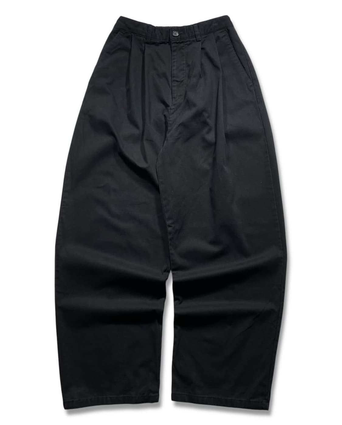 BALANCE OUT 와이드 팬츠 블랙 L 상품이미지1