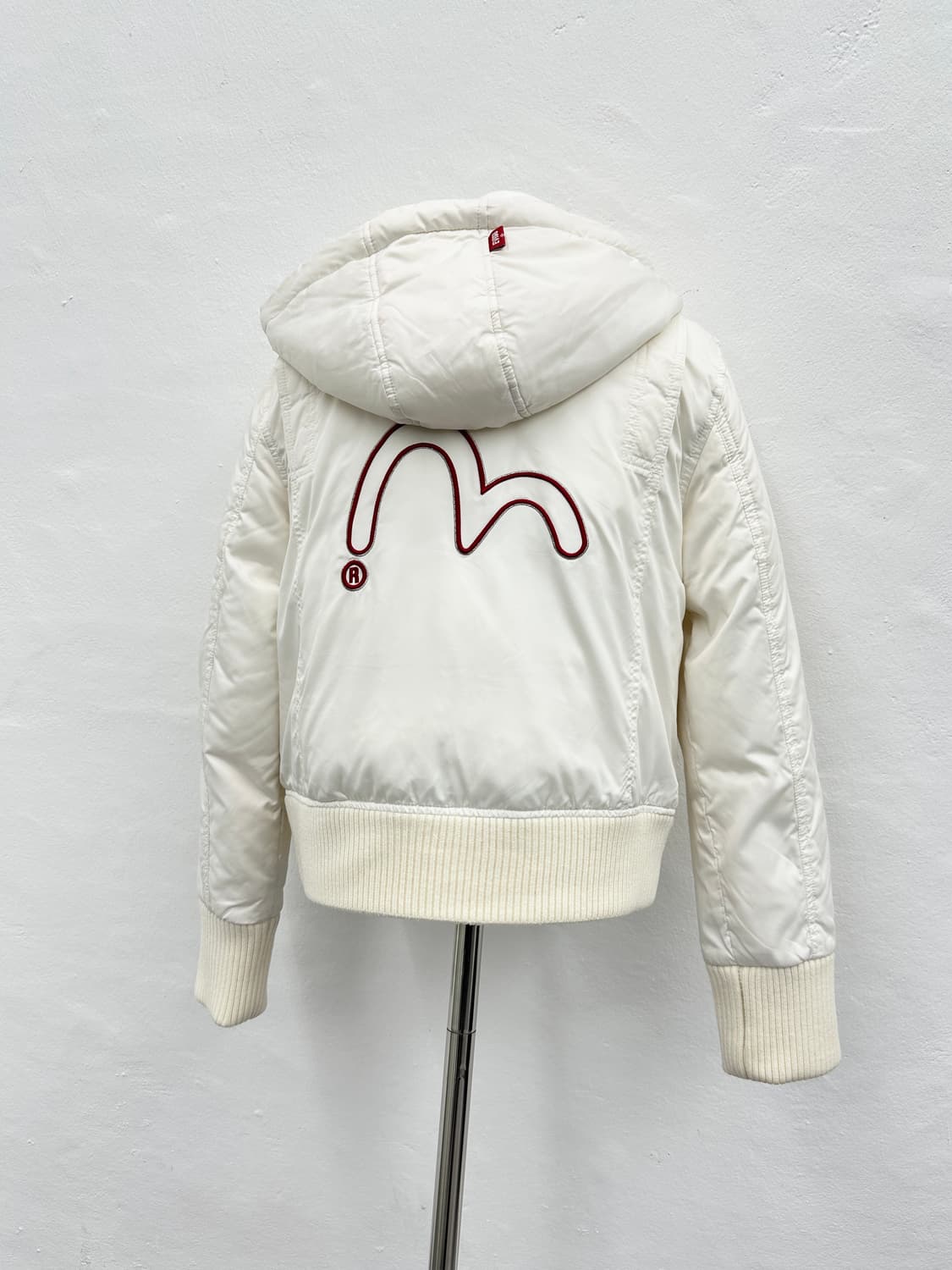 EVISU white padding bomber  상품이미지10