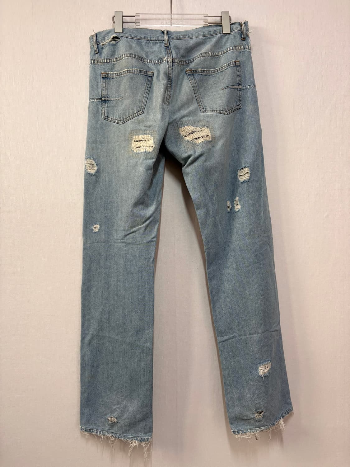[33] DIOR 06 CRASH DENIM PANTS 상품이미지2