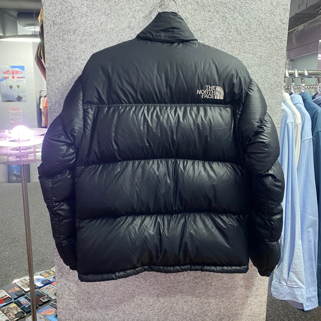노스페이스 블랙 눕시 숏 패딩 B2985 상품이미지3
