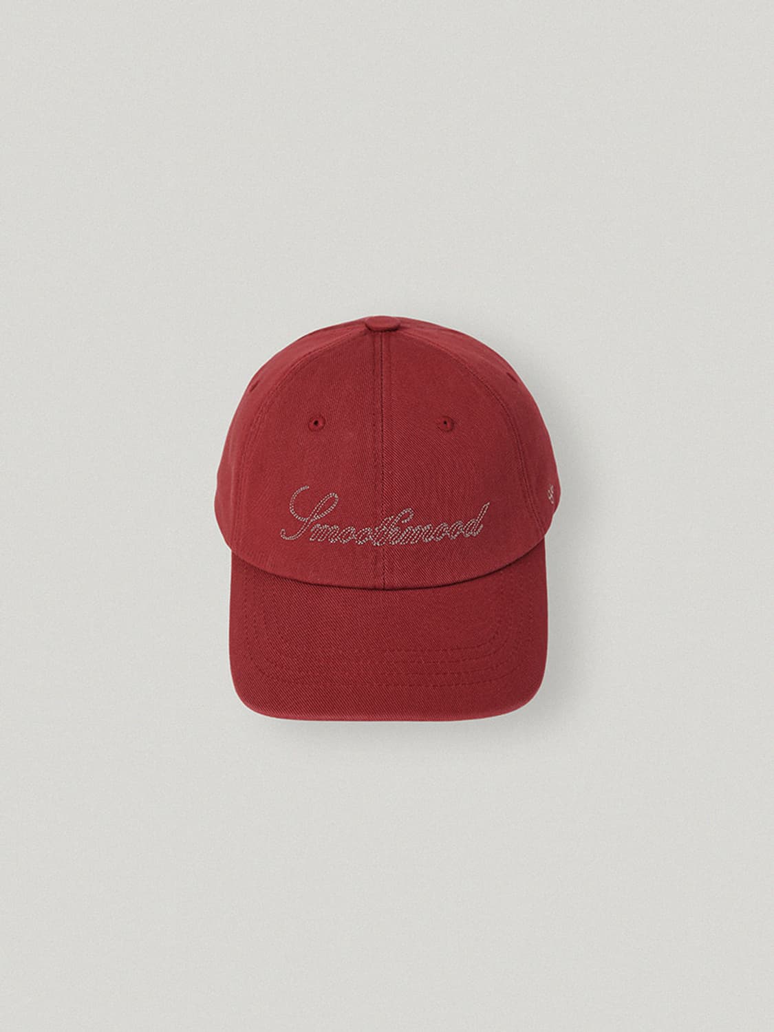 스무드무드 Red Washed Logo Ball Cap 상품이미지1