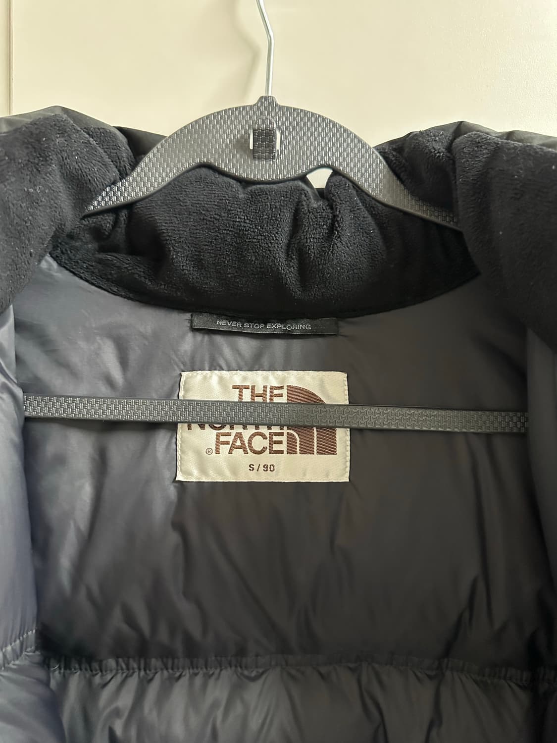 노스페이스 눕시 패딩 블랙 S(90~95 상품이미지8