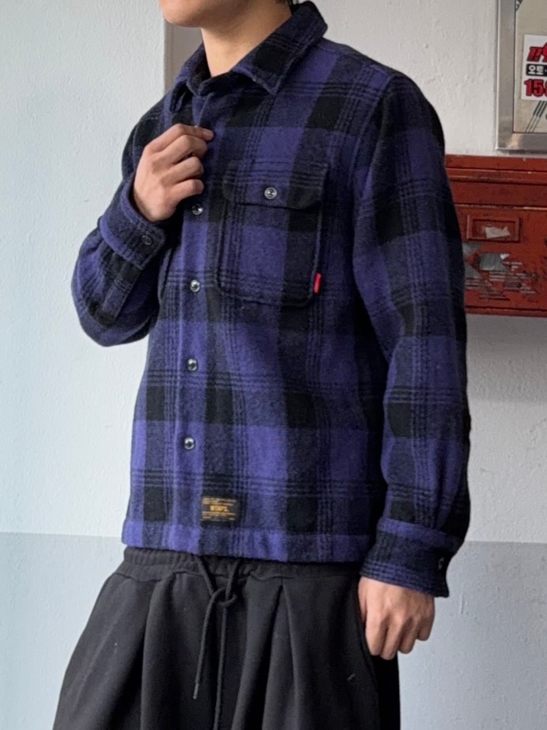 WTAPS 플란넬 셔츠 자켓 상품이미지2