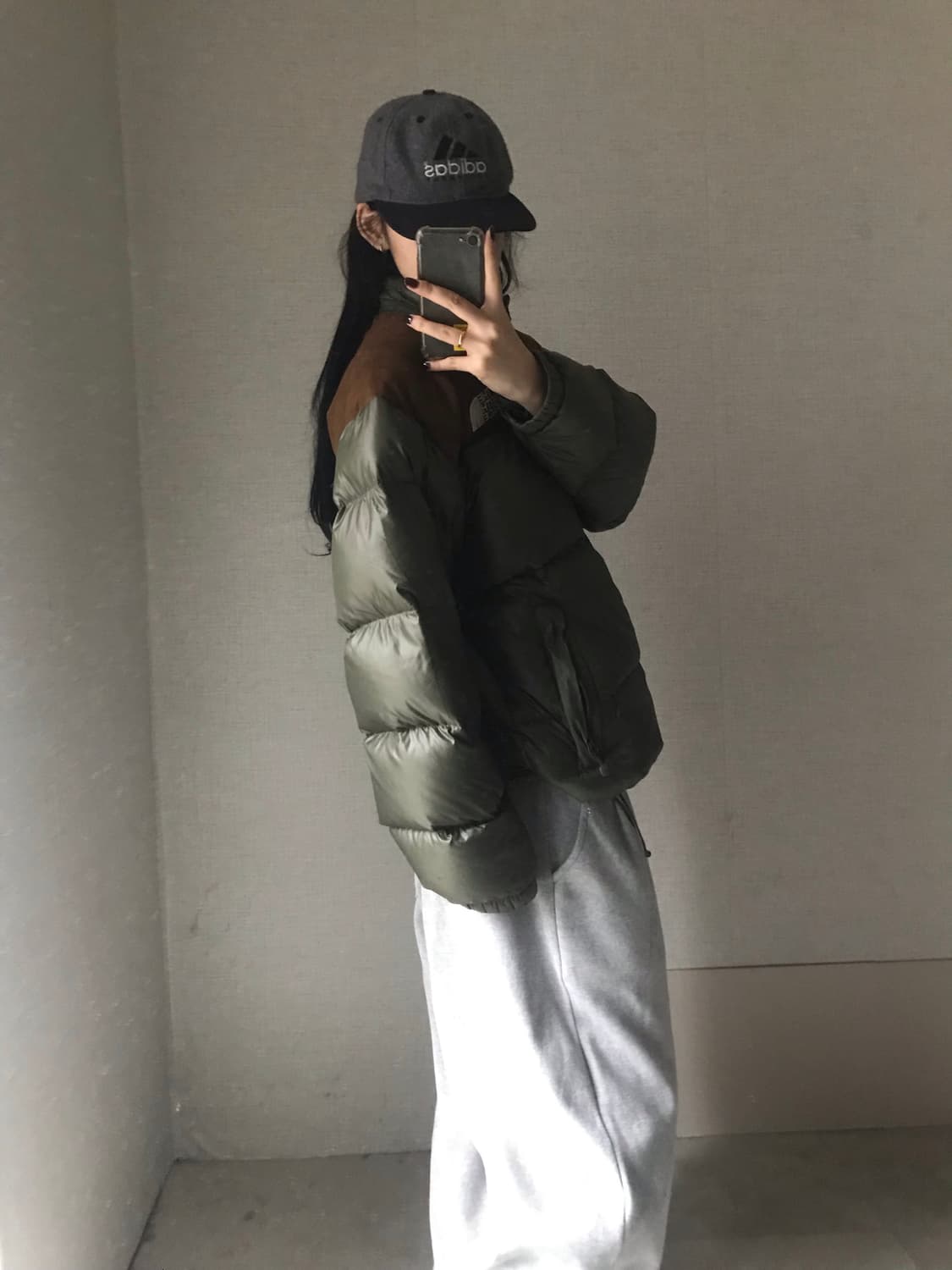 노페 카키브라운 눕시700 상품이미지2