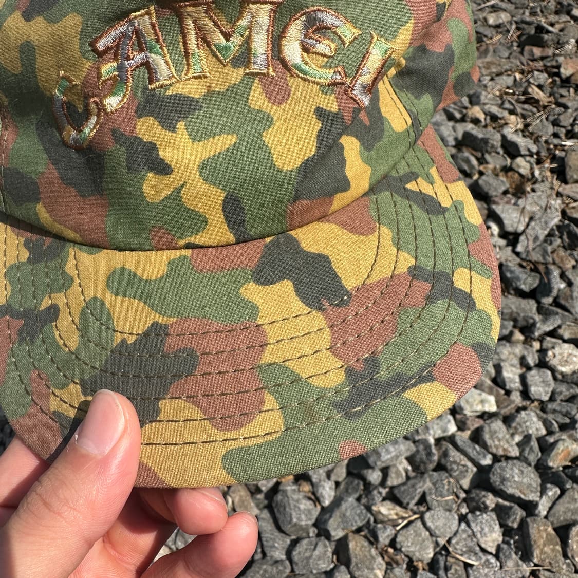 90's camel camoflague cap 상품이미지2