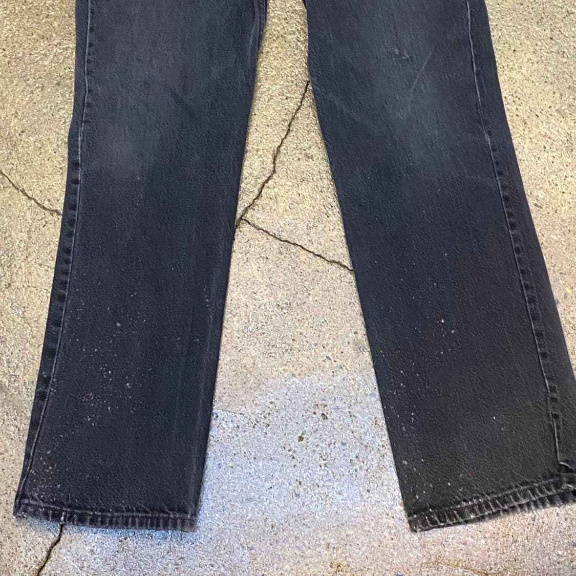 미국 빈티지 리바이스 517 블랙진 청바지 상품이미지8