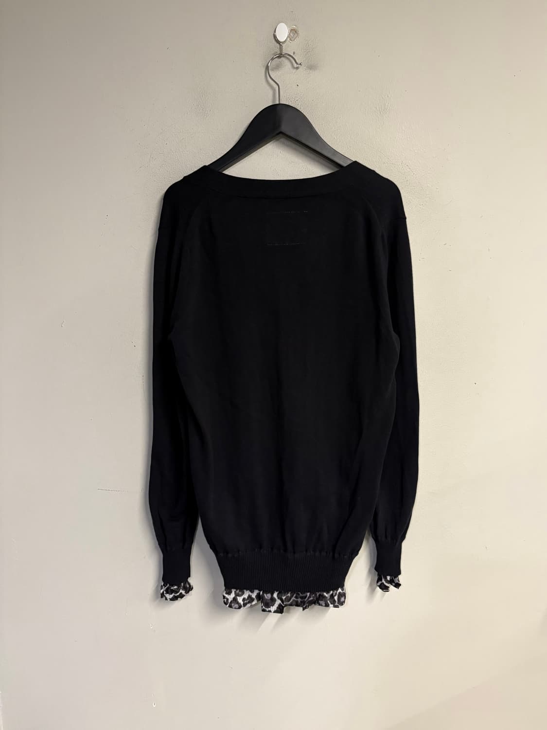 SACAI leopard layered cardigan  상품이미지4