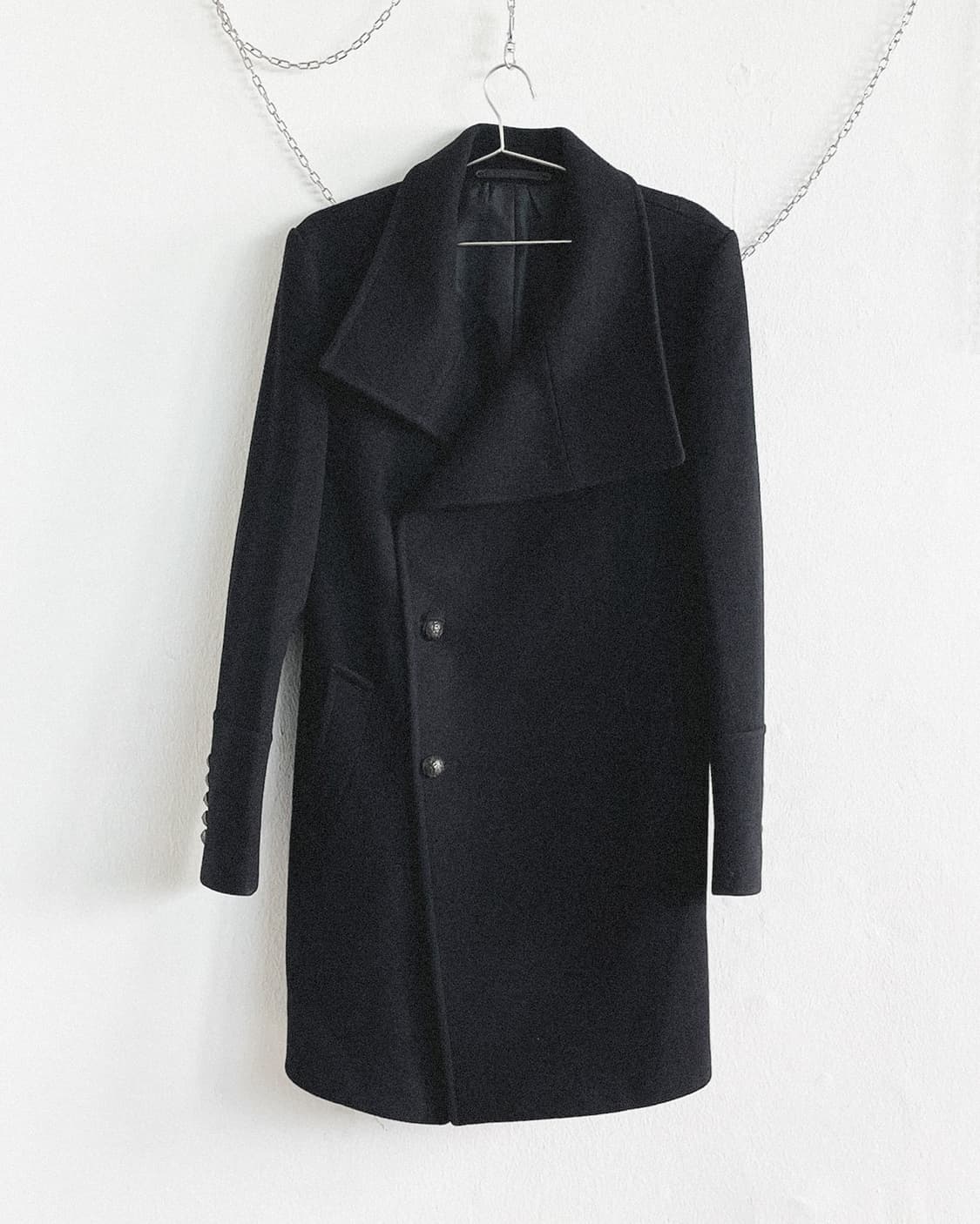 타임 옴므 2011 사선버튼 하이넥 코트 상품이미지7