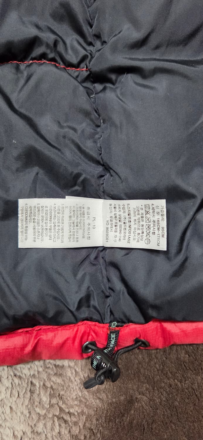 노스페이스 700 거위털 눕시 패딩조끼 상품이미지8