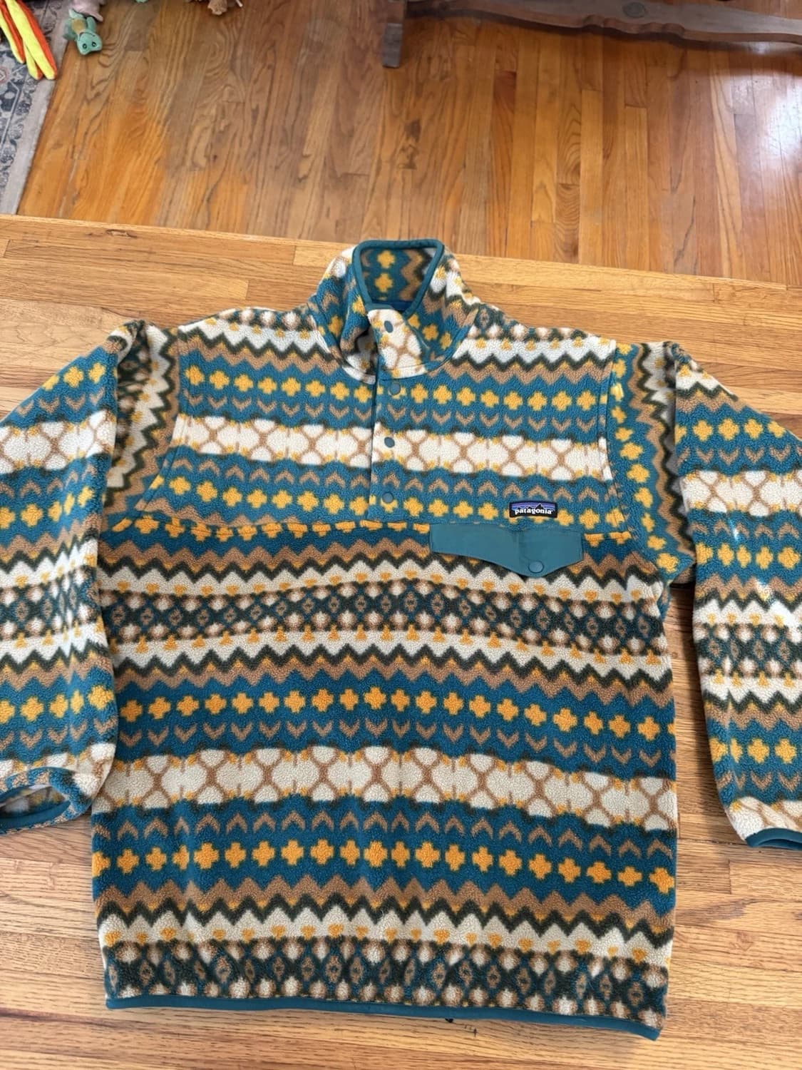 90s 파타고니아 신칠라 스냅-티 플리스 풀오버 상품이미지1