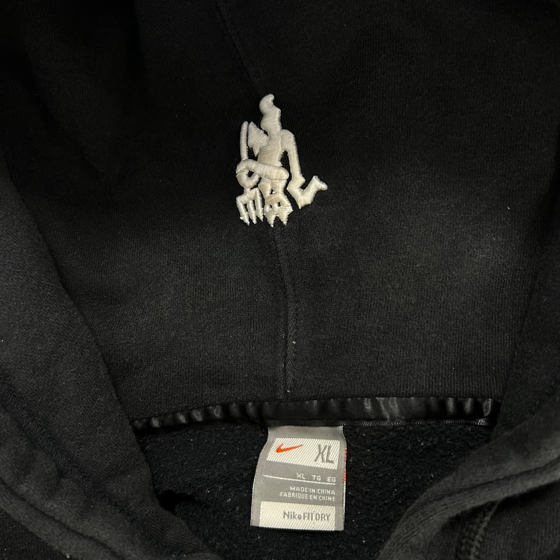 나이키 맨유 엠블럼 블랙 후드집업(XL) 상품이미지6