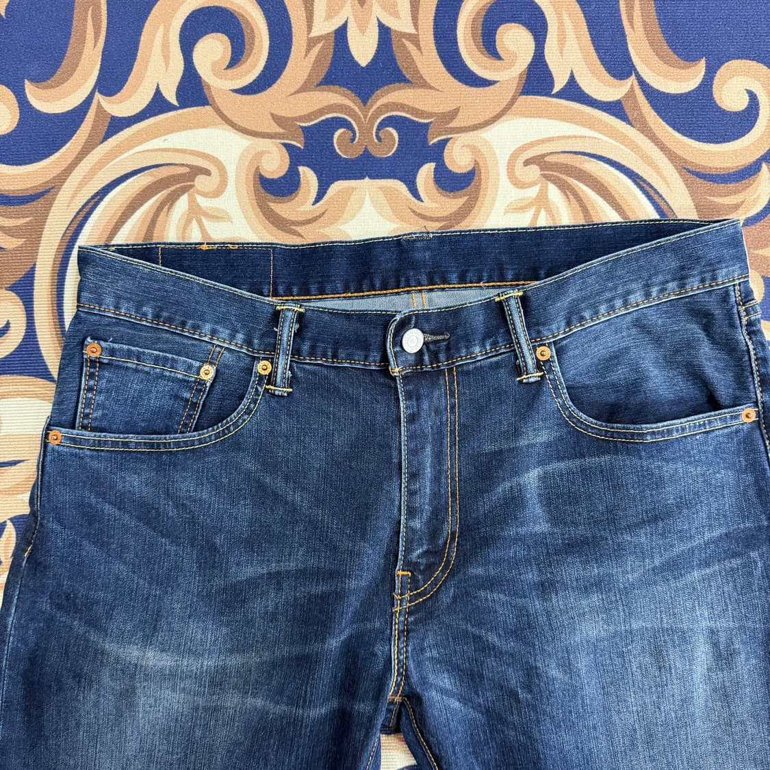 (34)리바이스 levis 504 워싱 데님팬츠 상품이미지4