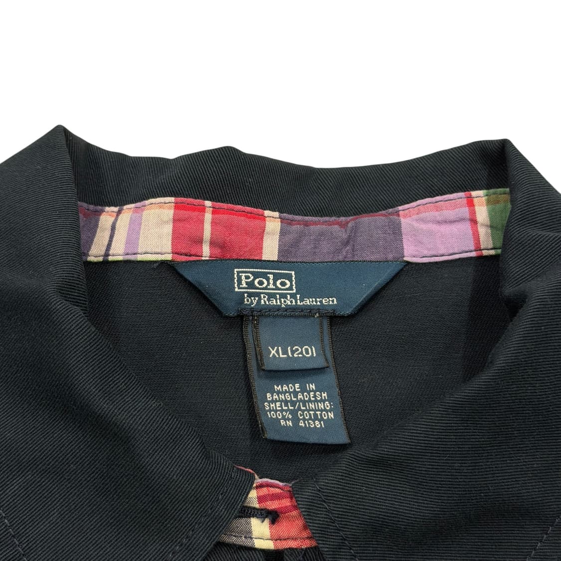 폴로 랄프로렌 빈티지 바라쿠다 블루종 자켓 네이비 XL 상품이미지2