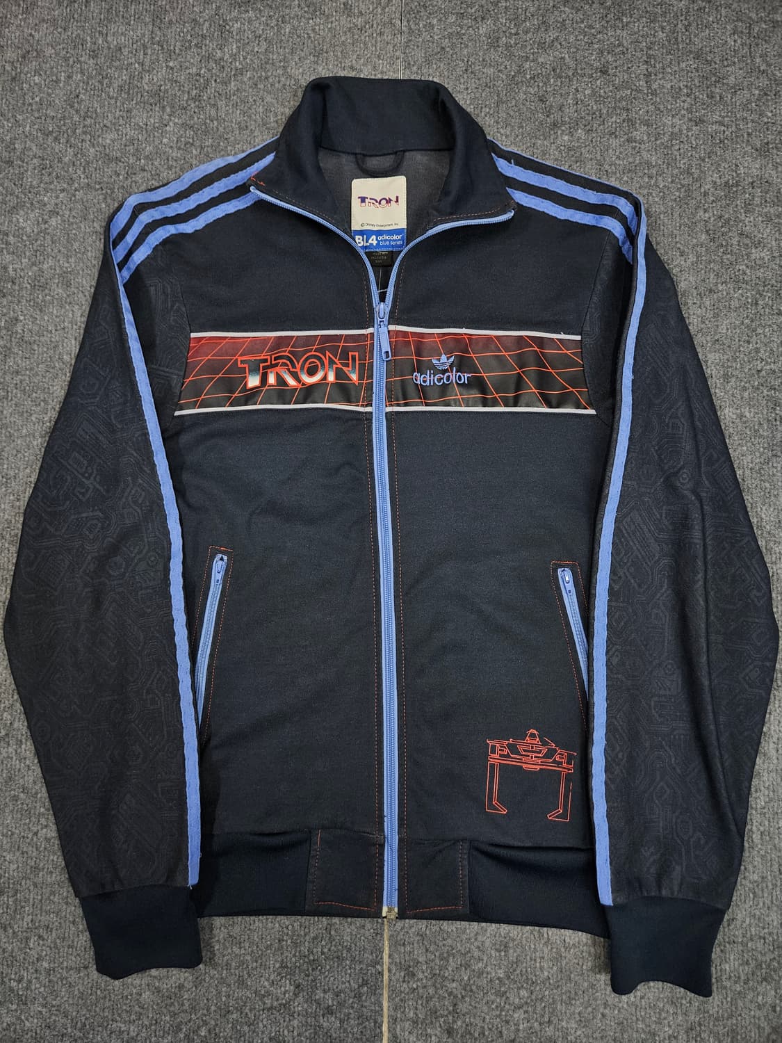 아디다스 트론 트랙탑 올드스쿨 져지 급처 상품이미지1