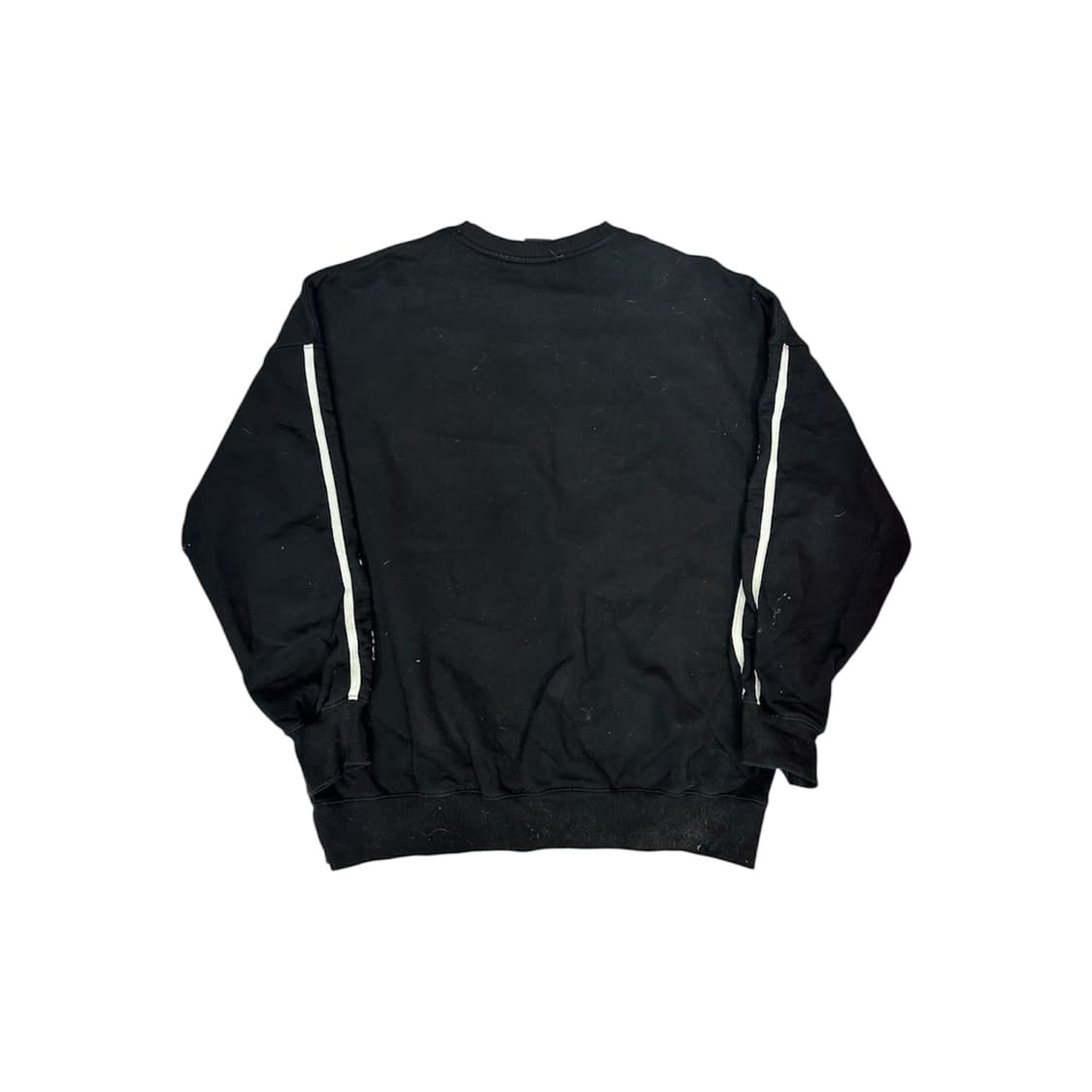 빈티지 블랙 오버핏 사이드 포인트 맨투맨 M 상품이미지6