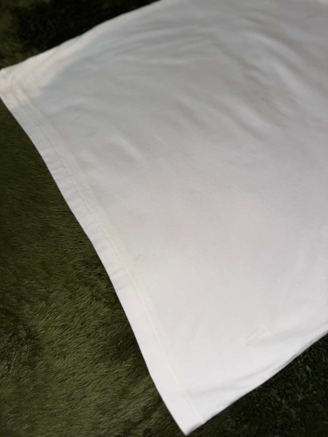 [3] 펀치드렁크파티즈 싱글 스티치 로고 티셔츠 화이트 상품이미지5