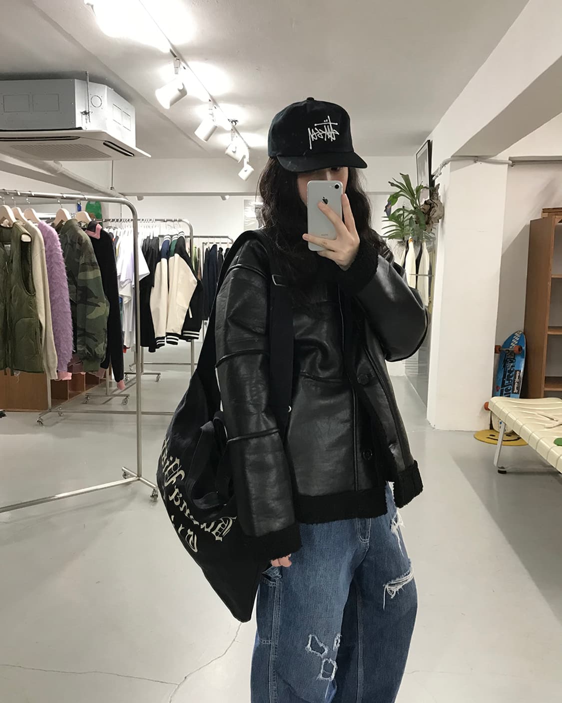 WHO'S WHO gallery Remake Mouton Coat 상품이미지1