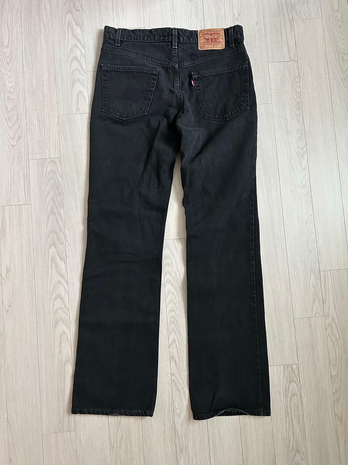 빈티지 리바이스 517 90s 흑청 usa 상품이미지5