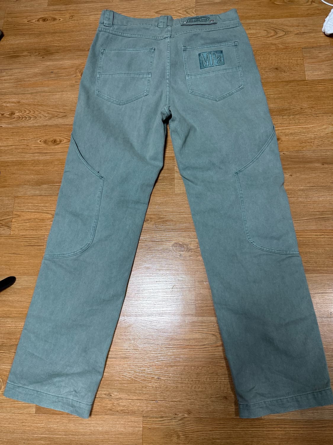 플라스틱프로덕트 카프팬츠 에메랄드 L  상품이미지3