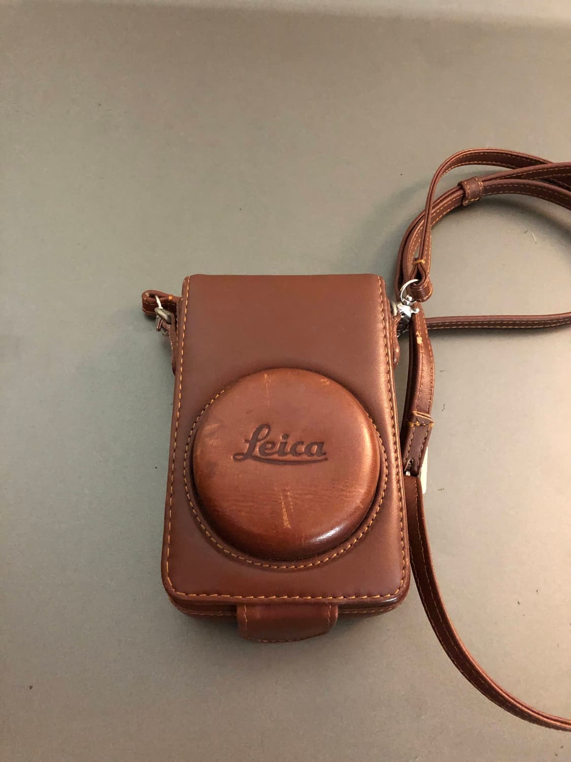 라이카 D-LUX 파나소닉 LX100 브라운 레더 가죽 속사 케이스 상품이미지1