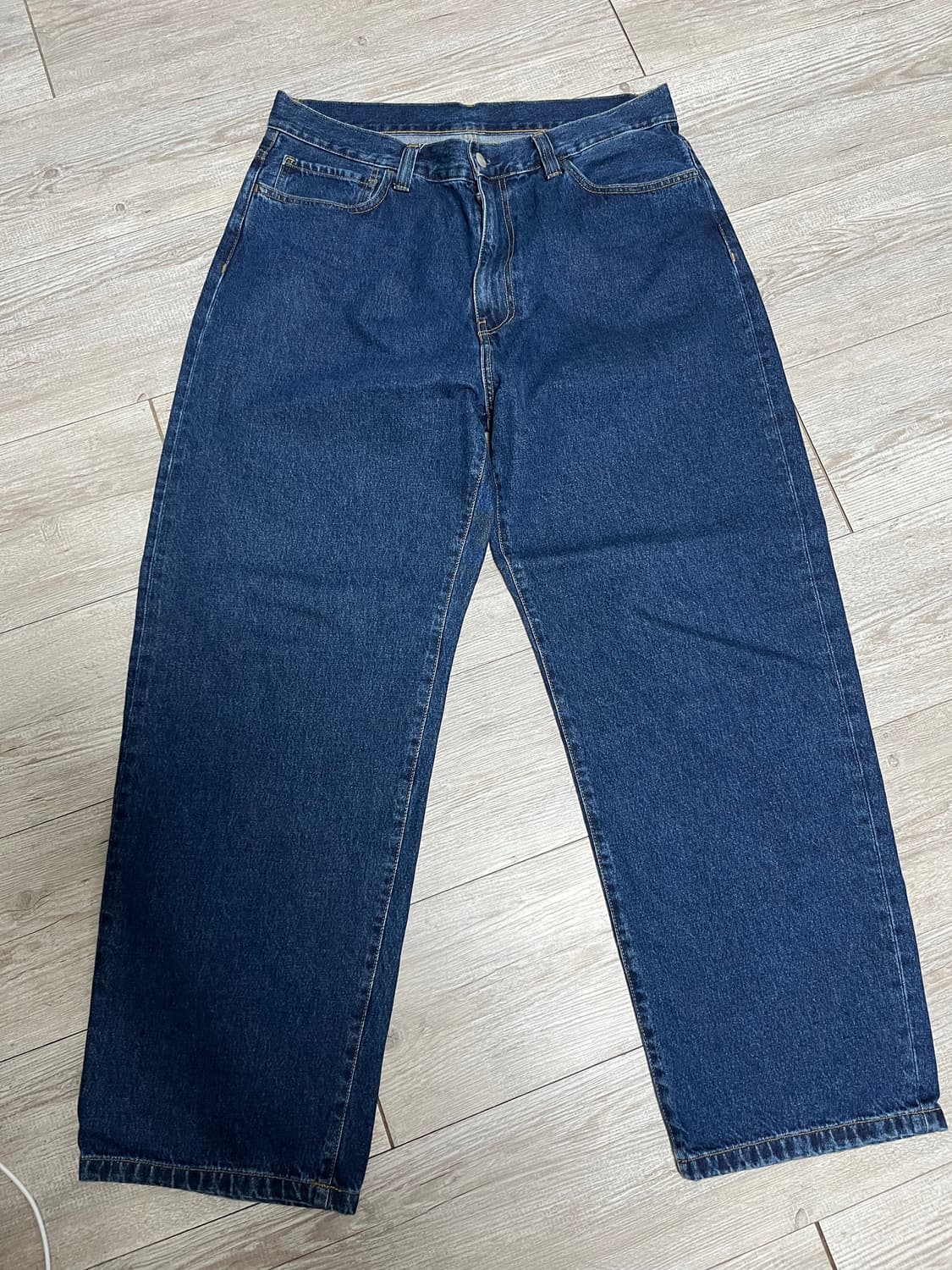 칼하트윕 랜든 팬츠 로버트슨 (블루 스톤 워시드) 34 상품이미지2