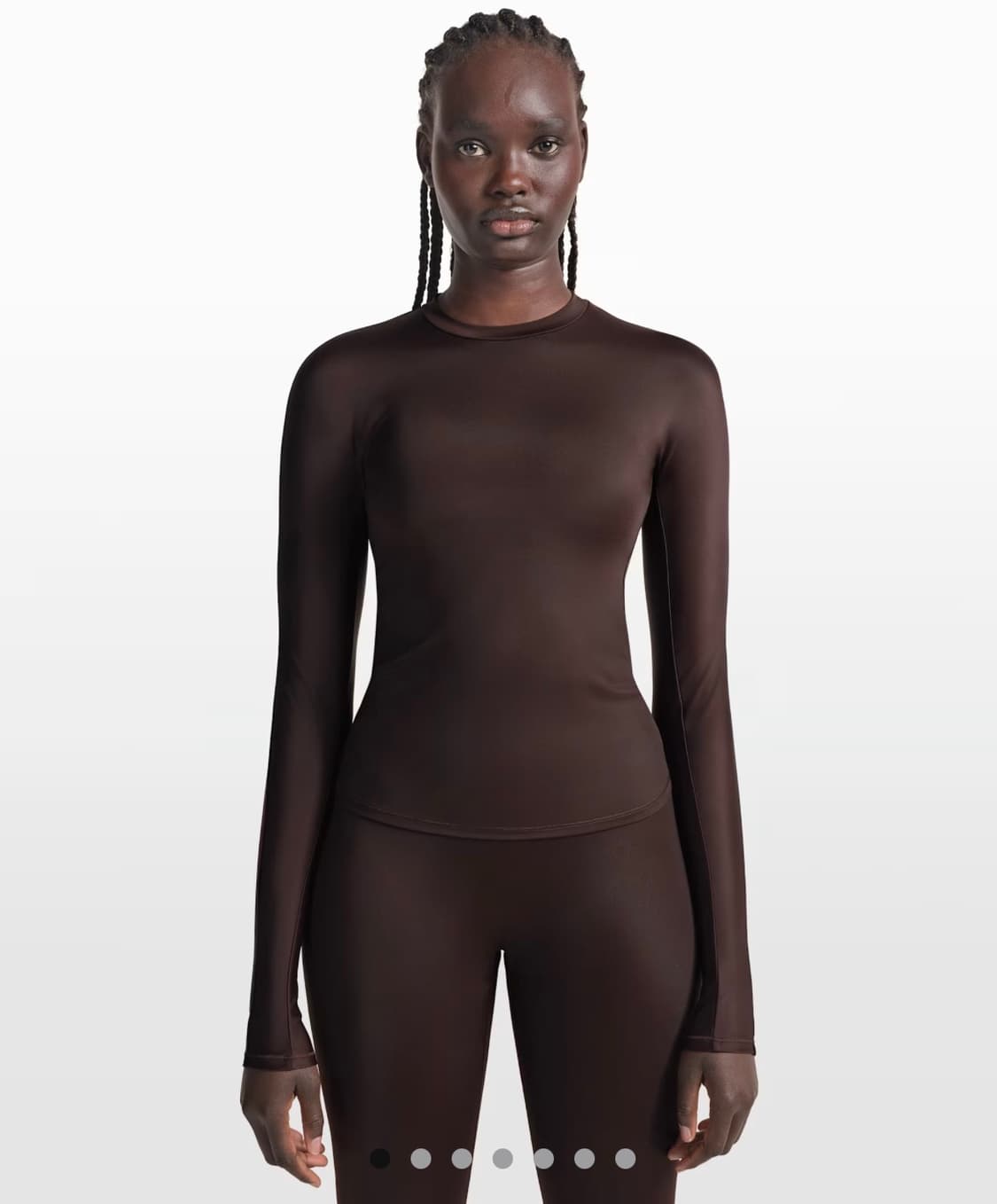 나이키스킴스 샤인 긴팔 크루넥 탑 상품이미지1