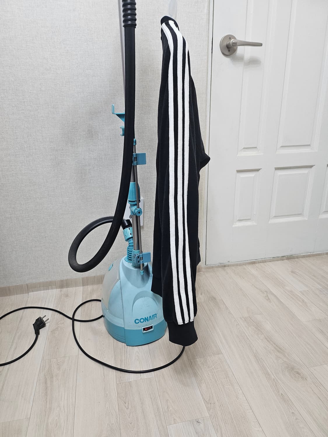 (105~110)XL아디다스 슈퍼스타 금장자수 [검흰] 벨루어 트랙탑져지 상품이미지6