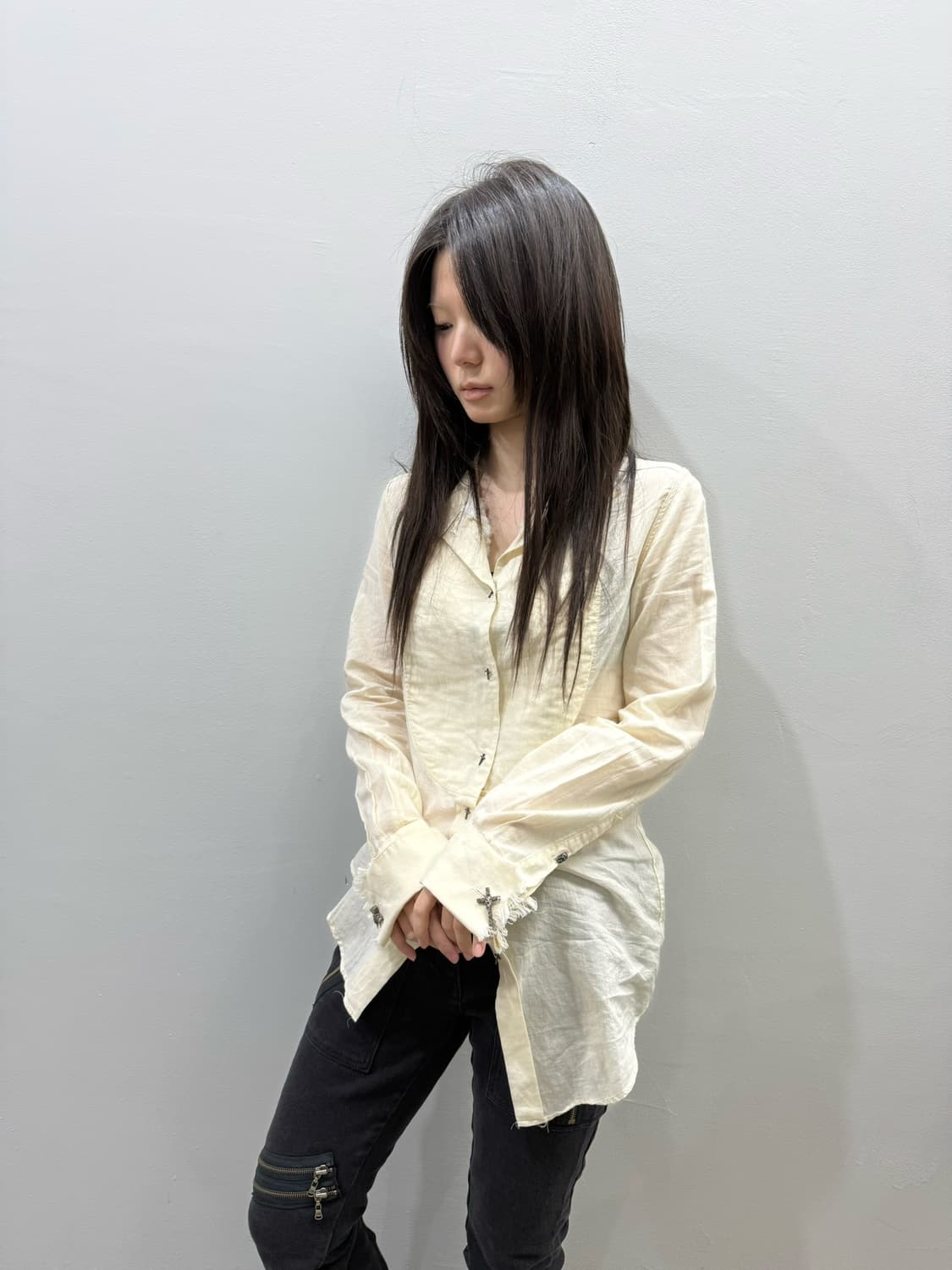 Ifsixwasnine 리버시블 아카이브 셔츠 상품이미지7