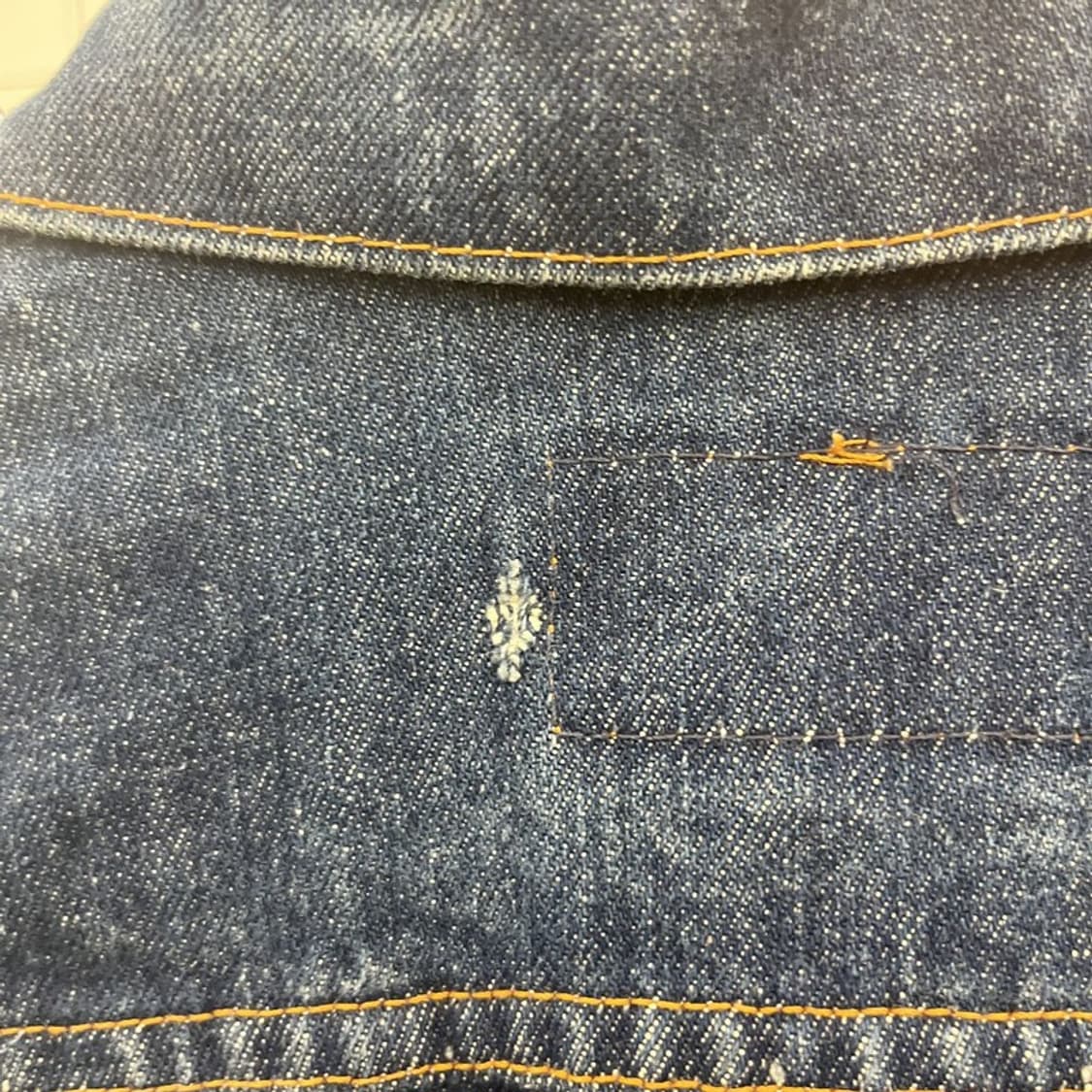 리바이스 70704 빈티지 슬림핏 진청 데님자켓 90 C11153 상품이미지6