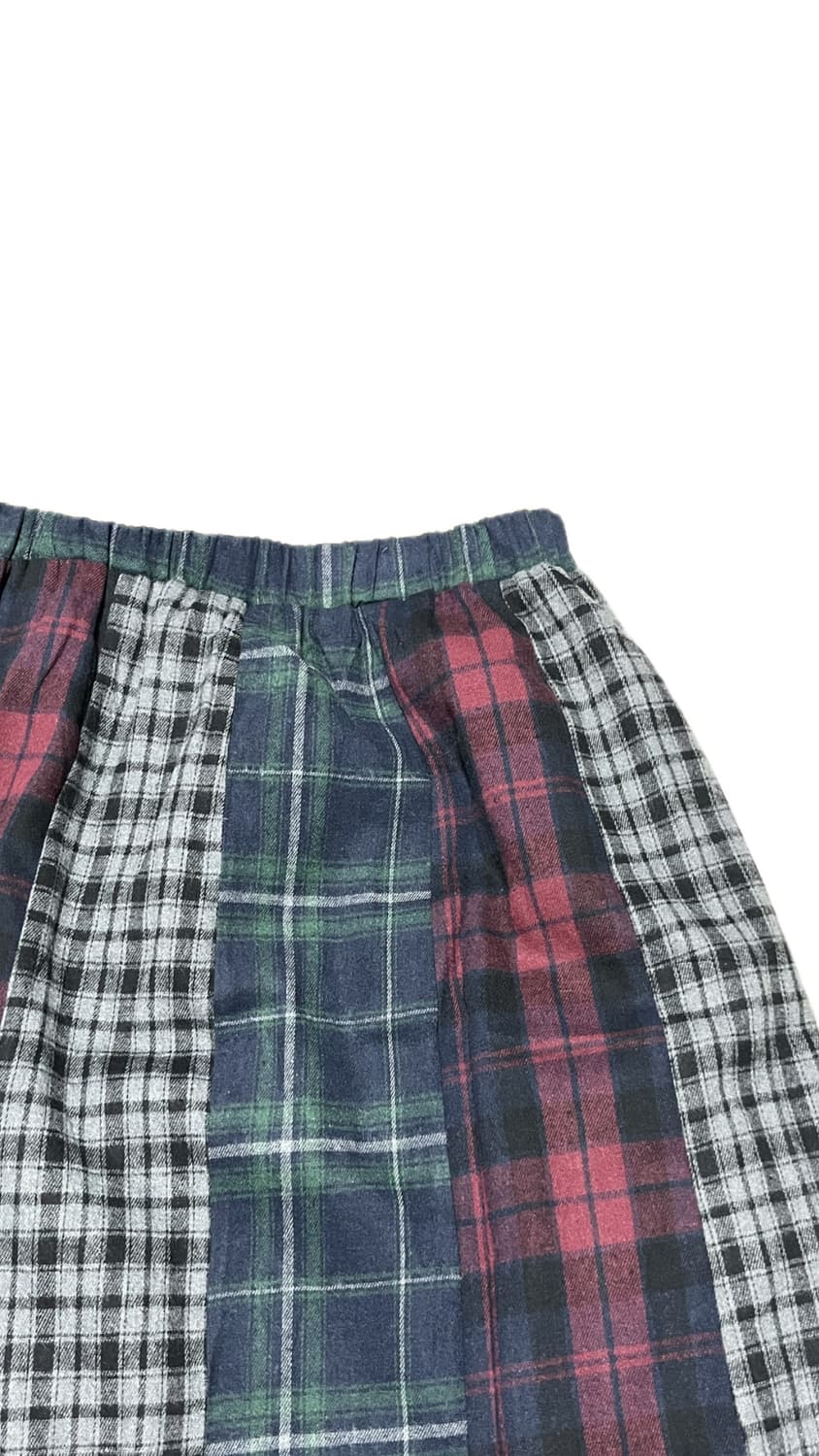 패치워크 롱스커트 상품이미지2