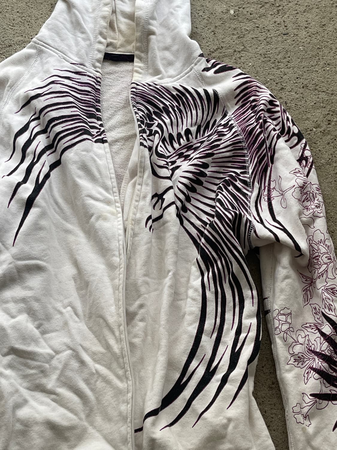 (Unknown)y2k zip up hoody 상품이미지2