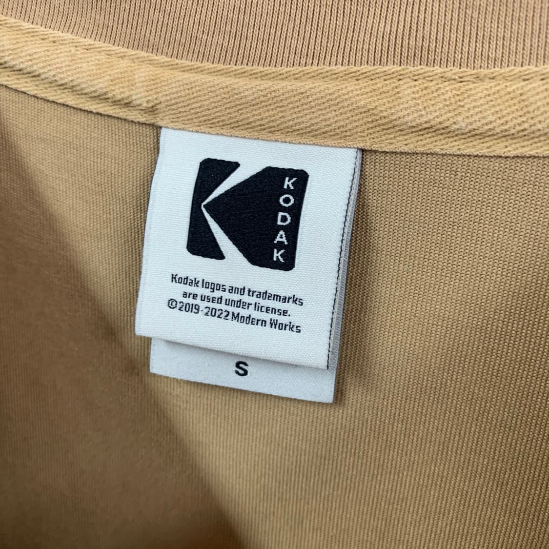 S KODAK 코닥어패럴 로고 패치 반팔티 상품이미지4