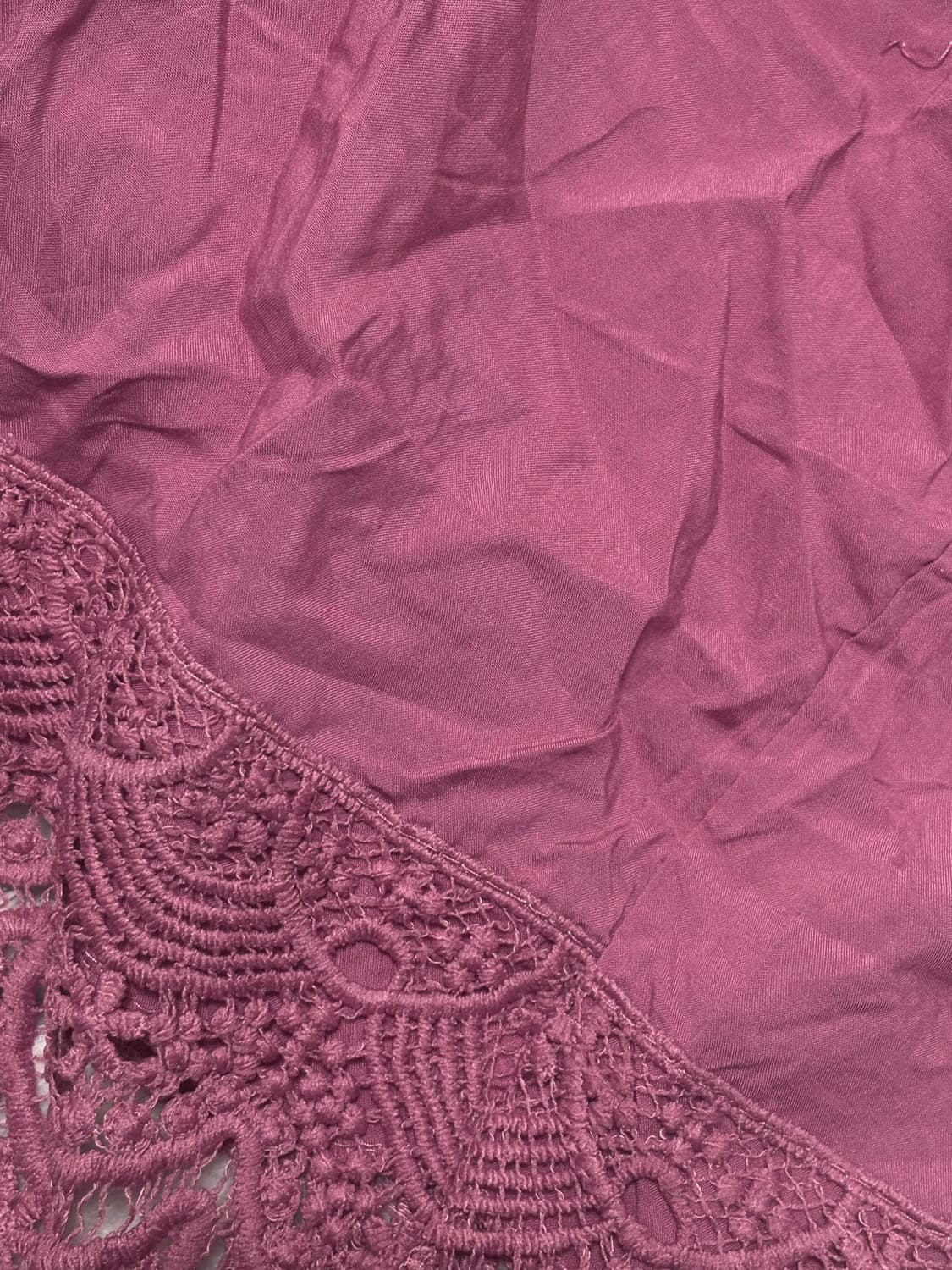 빈티지 쿨핑크 레이어드 레이스 나시 탑 슬리브리스 상품이미지5