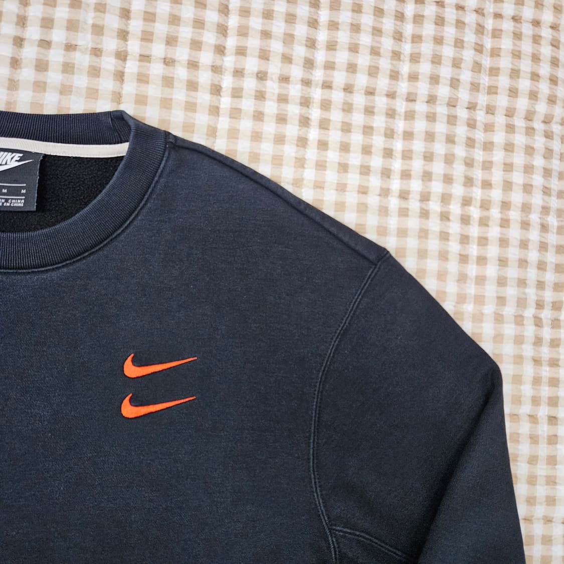 나이키 오버핏 기모 맨투맨 남자100 상품이미지3