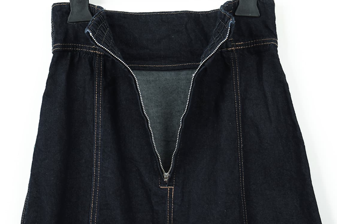 FREES MART 데님롱스커트(XS)  상품이미지4